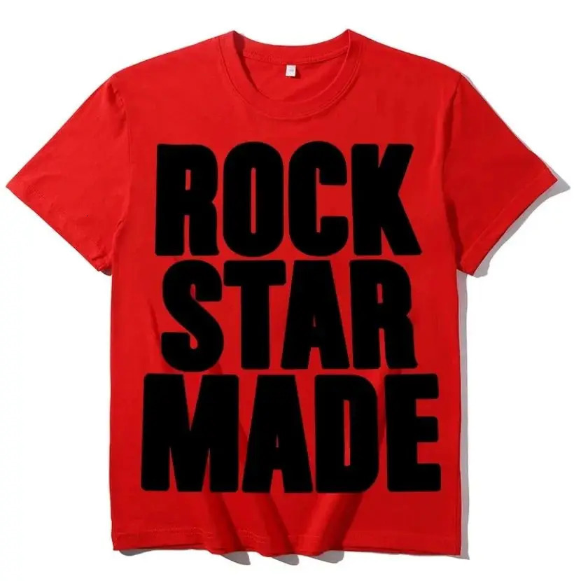 Rock Goth Fashion Mens Punk Grunge Hip Hop Rap vintage Letter Print Short TShirt Casual Oversized Y2K Cotton Streetwear 250320