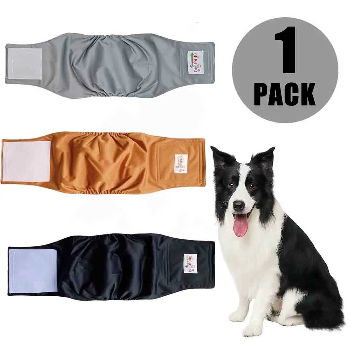 Washable mens dog diapers reusable pet hygiene pants nap pants with abdominal packaging high absorbency leak diapers Y250320