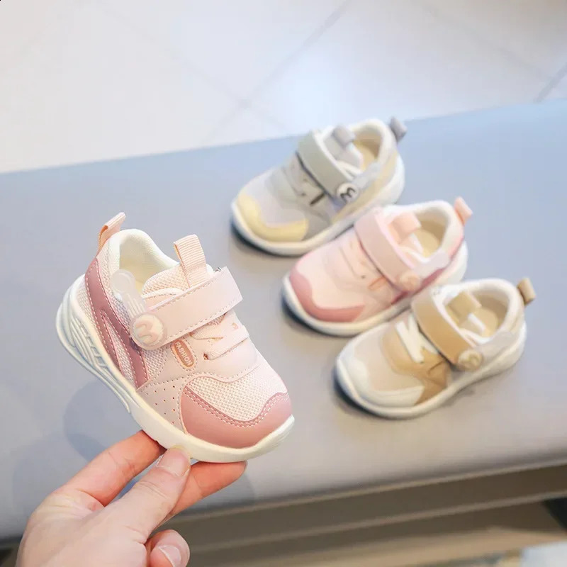 0-3 Years Baby Casual Shoes Toddler Sneakers Infant born Outdoor First Walkers Breathable Anti-slip Baby Boy Girl Sport Shoes 250319