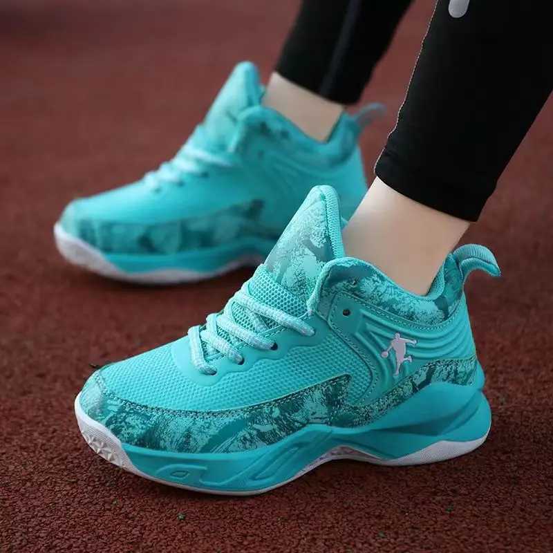Fashion Basketball Shoes High Quality Boy Street Sport Shoes Men Trainers Outdoor Comfortable Breathable Basketball SneakersW250320