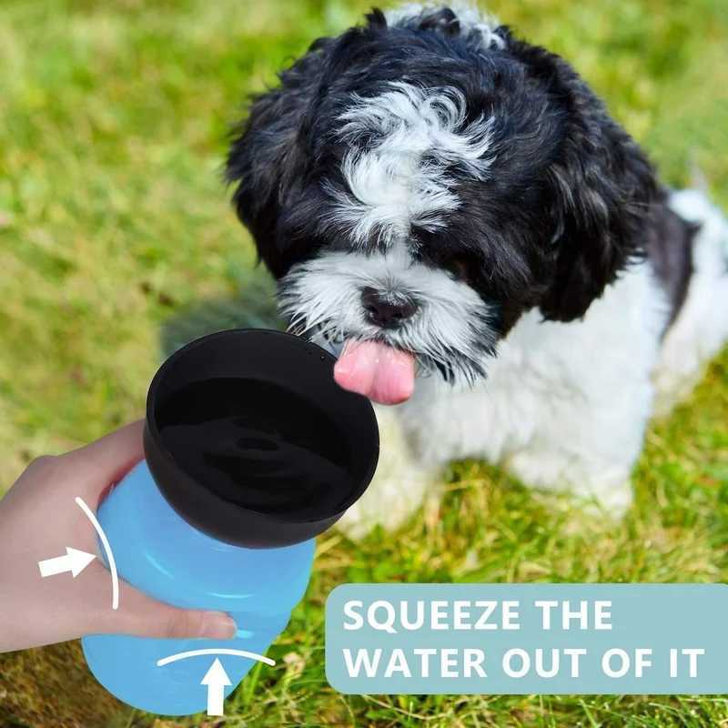 Portable dog water bottle foldable pet water bowl pet water bowl pet water bowl Y250319
