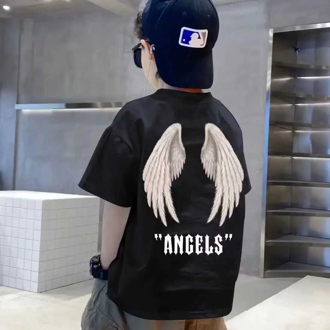 2024 Fashion Baby Cotton T-shirt for Girls and Boys Cartoon Childrens T-shirt Summer Childrens Clothing Gift Neutral TopT250320