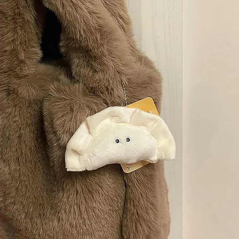 Garbage pendant backpack decoration keychain soft cotton filling cartoon Chinese food doll keychain charm pendant plush giftXJ250319