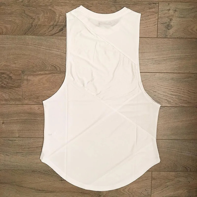 Trend Sports vest tight speed dry running training suit sleeveless elastic patchwork fitness 250320