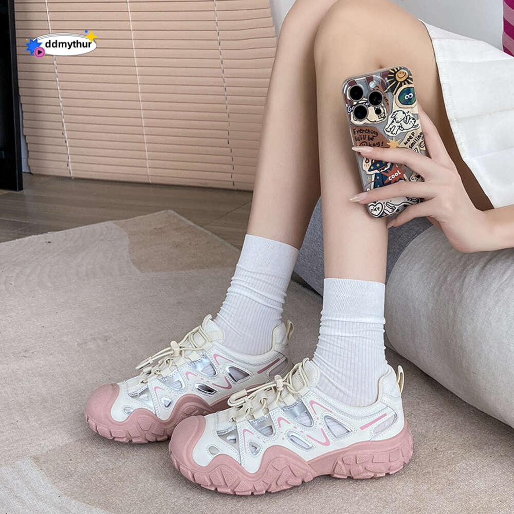 CRLAYDK Women's 2024 Summer Outdoor Hiking Travel Sneakers Hollow Out Sport Walking Shoes Non-Slip Breathable Work Tennis ddmythur
