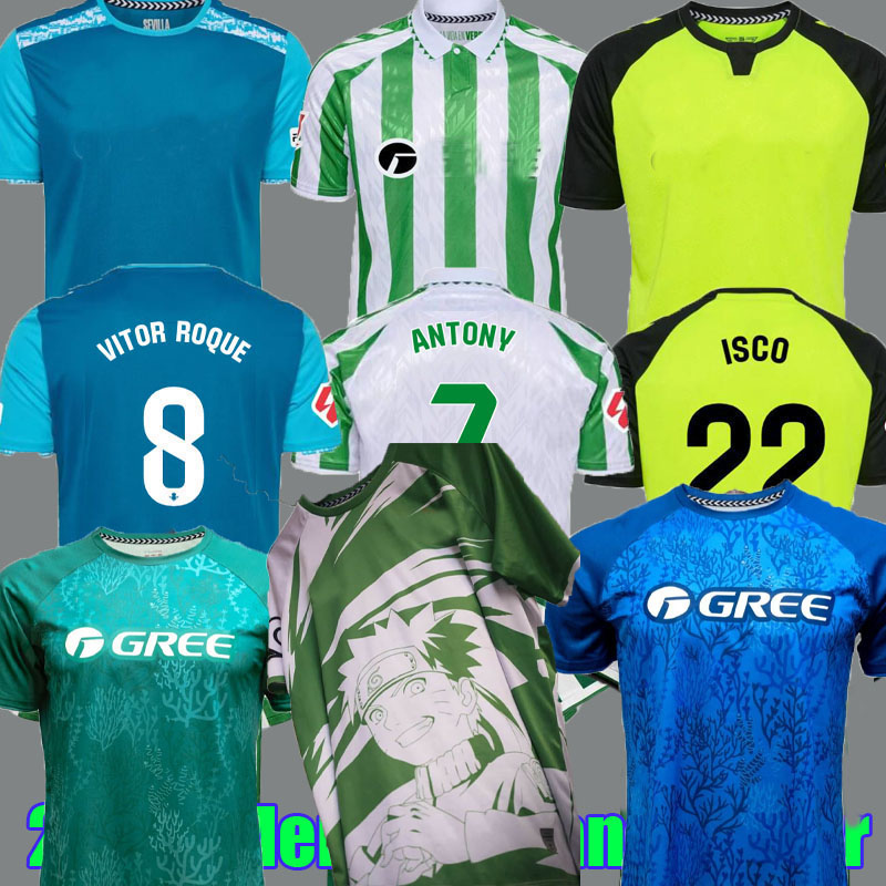 24 25 Real Betis Soccer Jerseys Limited Edition 2024 2025 ANTONY ISCO Vitor Roque WILLIAM P.FORNALS B.iglesias Camiseta De Futbol 88 89 93 94 95 96 97 98 99 RETRO