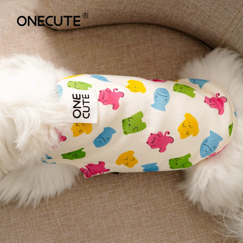 Autumn summer Pet clothing thin Teddy bixiong Bomei Chenery small puppy short pet sling vest 250318