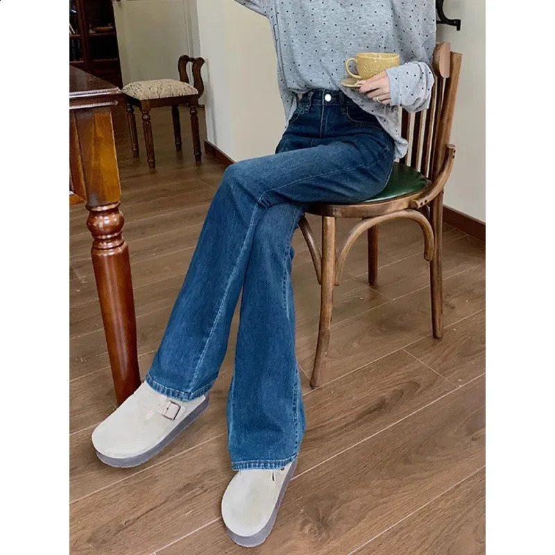 Jeans Womens High-Waisted Slimming Petite Crossbody Plus Size Arrival Autumn Versatile Slim Fit Elongated Leggings 250319