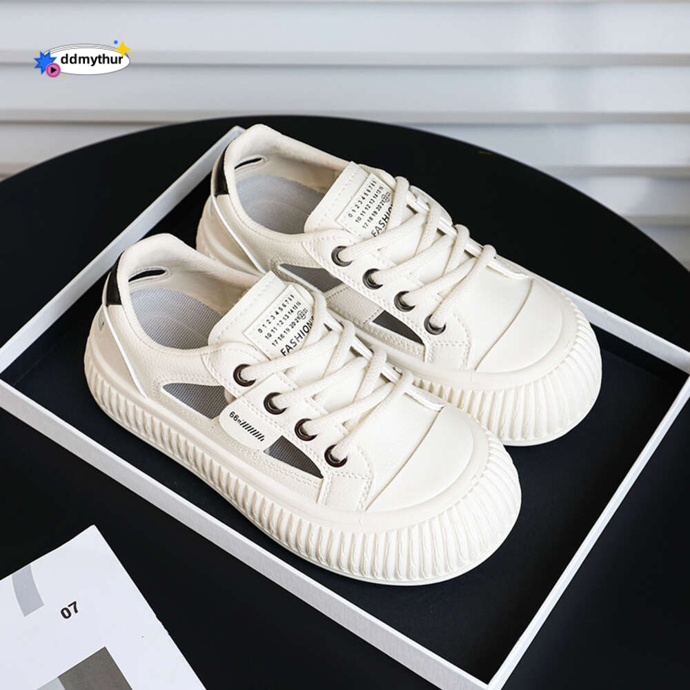 CRLAYDK 2024 Summer New Women's Hollow Out Shoes Platform Sneakers Casual Walking Loafers Low Top Fashion Skateboarding Student ddmythur
