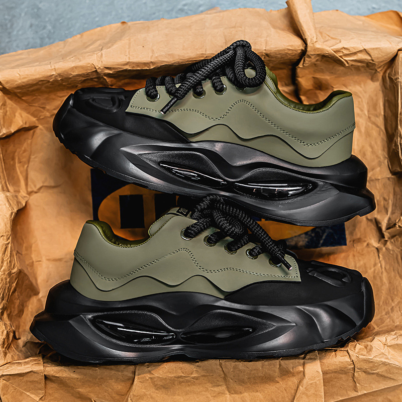 hot free shipping designer Casual Shoes for men classic outdoor Vintage sport Height Increasing shoes