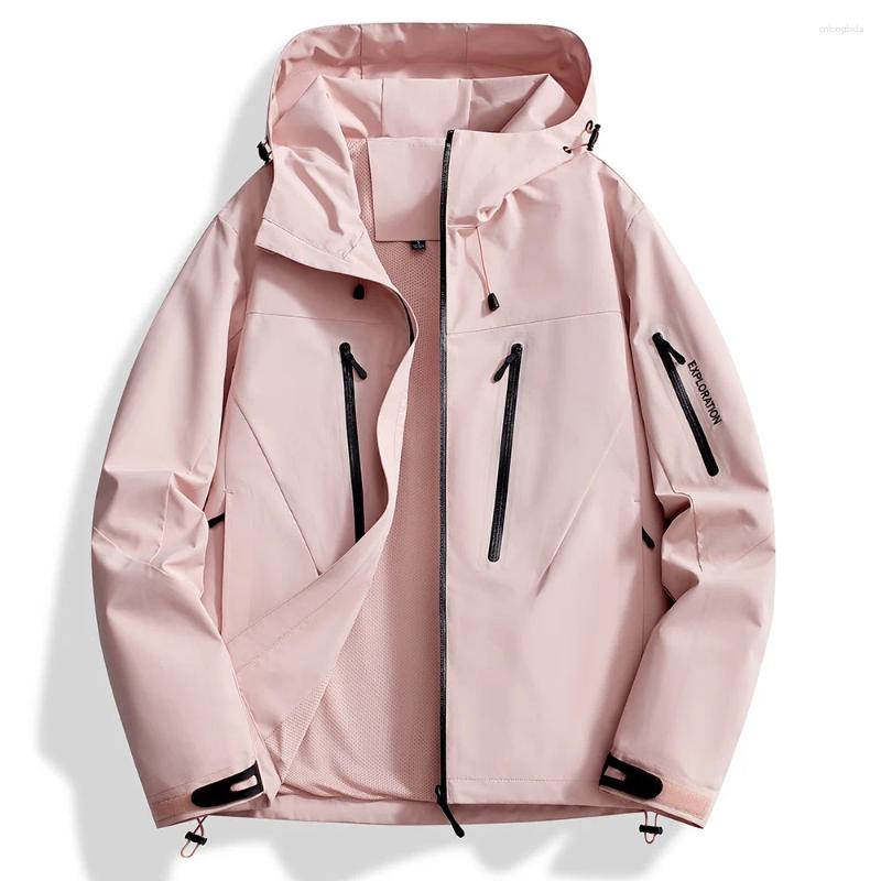 Mens Jackets Spring Autumn Climbing Waterproof Outdoor Men Hiking Rain Coats Sports Breathable Windbreaker Jacket Clothing