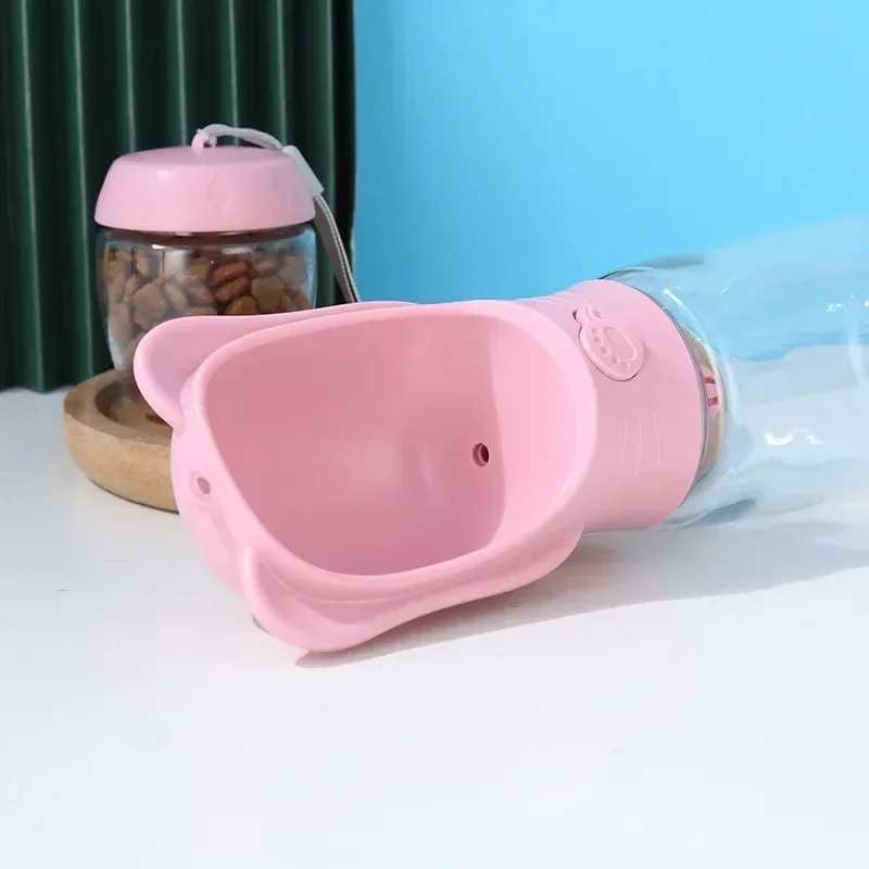 Portable Dog and Cat Water Bottle with Storage Container for Food and Water Used for Feeding Small Dogs and Pets Y250319
