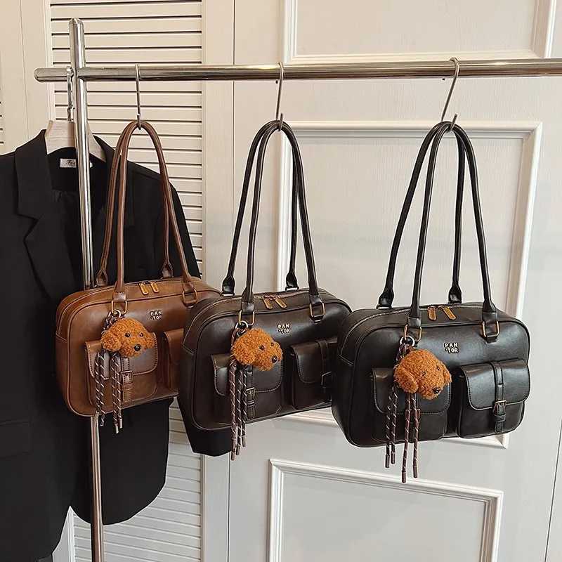 Pillow mummy bag womens new fashion all-match shoulder messenger bag womens bag Y250319