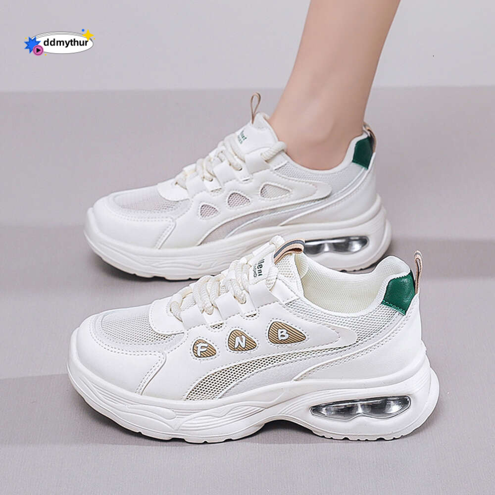 CRLAYDK Women Chunky Sneakers Air Cushion Sports Platform Mesh Dad Walking Shoes Breathable Casual Fashion Running Tennis ddmythur