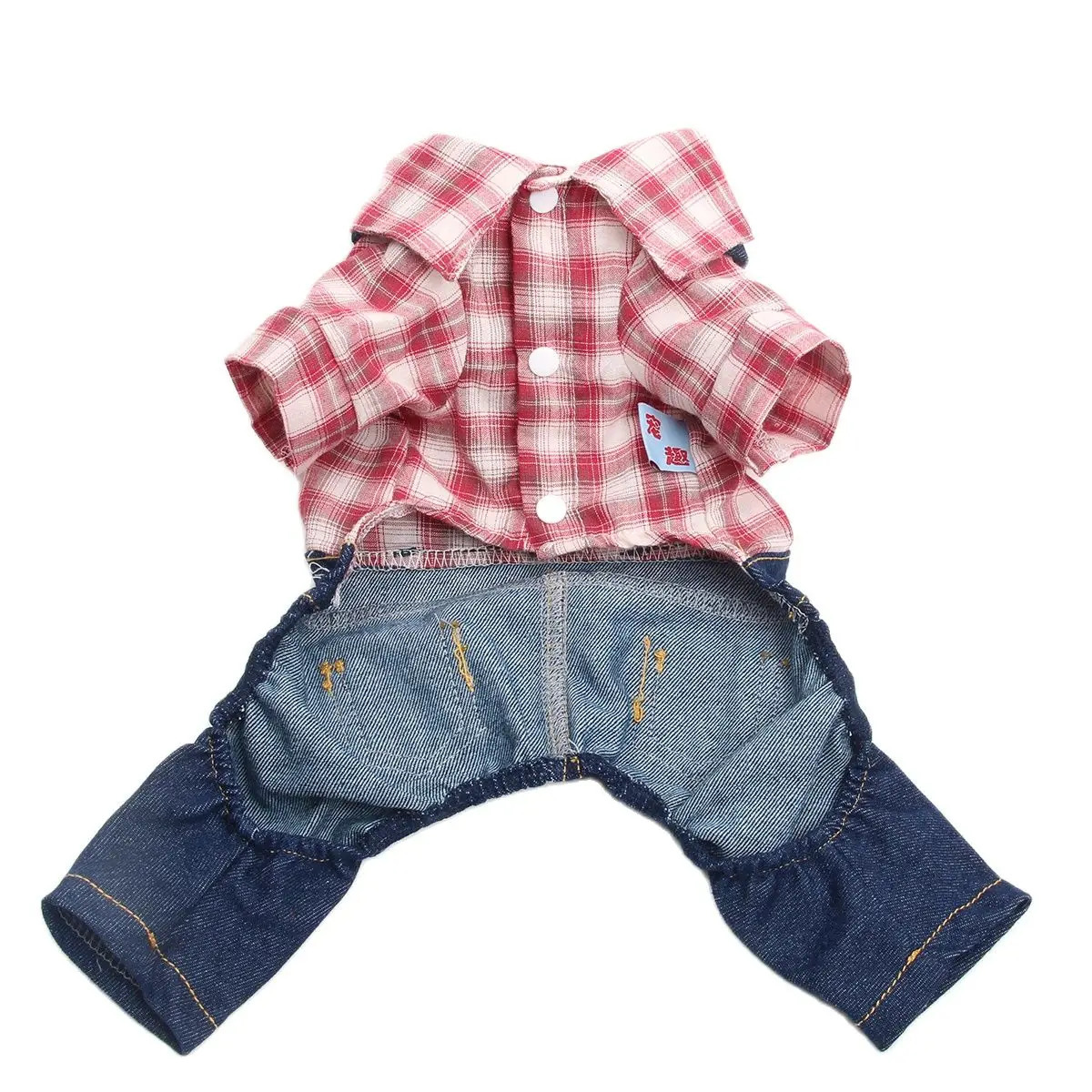 Boy dog cat jumpsuit solid color n pet shirt springsummer clothing 250318