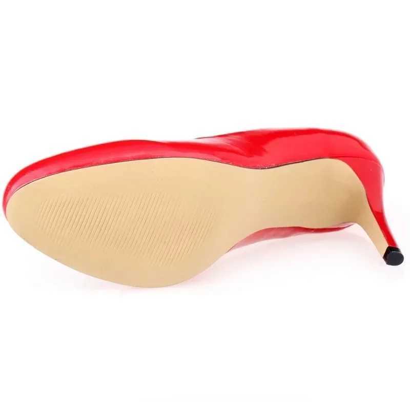 New Classic Warm Pump Sexy Round Toes 9cm Medium Density Cat High H Shoes Spring Brand Design Black Red Dress Wedding Shoes Y250319
