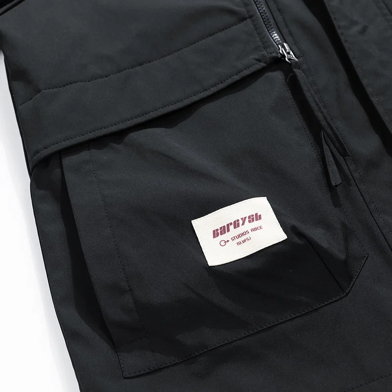 Oversized mens jacket windproof groove 6XL 7XL 8XL Plus size hooded waterproof black camping bomber loose thin soft shell 250317