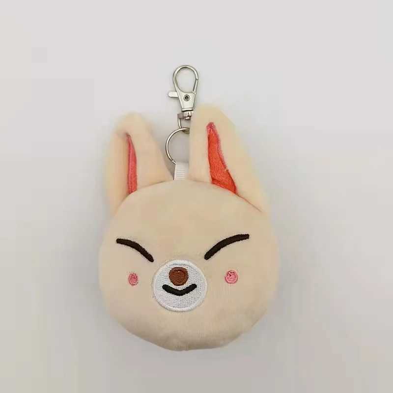SKZOO Stray Childrens Plush Doll Kawaii jyp kz Fan Keychain Bag Pendant Car Pendant GiftXJ250319