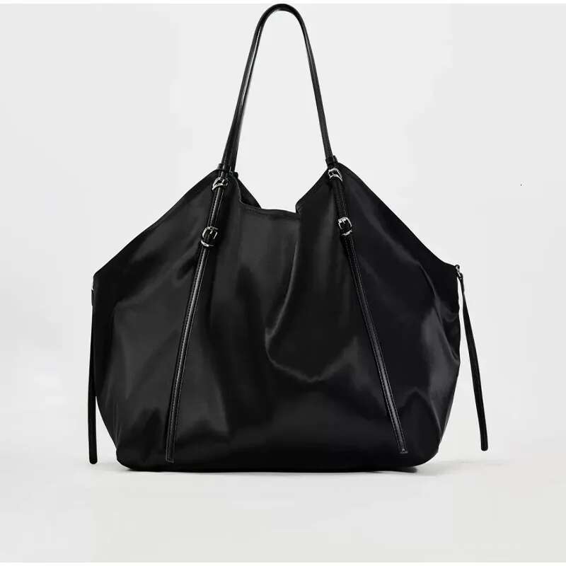 ZR Large Capacity Brand Leopard New Silk Long Belt Design Shoulder Fashion Versatile Soft Cow Pattern Tote Bag