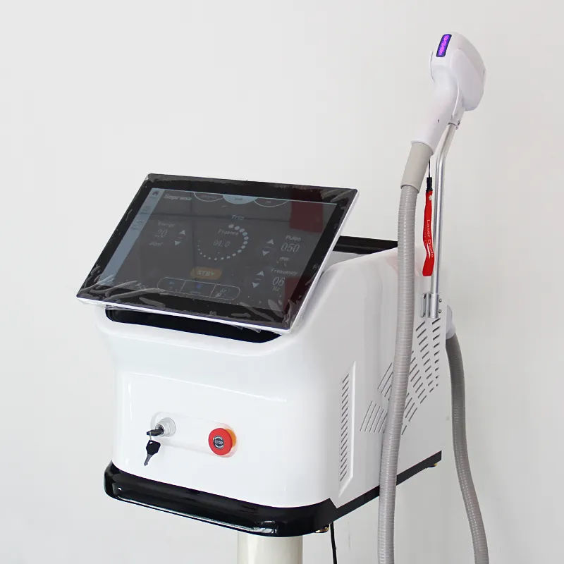 2025 New Model 808nm Diode Laser Hair Removal Ice Platinum Cooling System Painless Permanent Hair Removal Beauty Device Skin Rejuvenation Machine