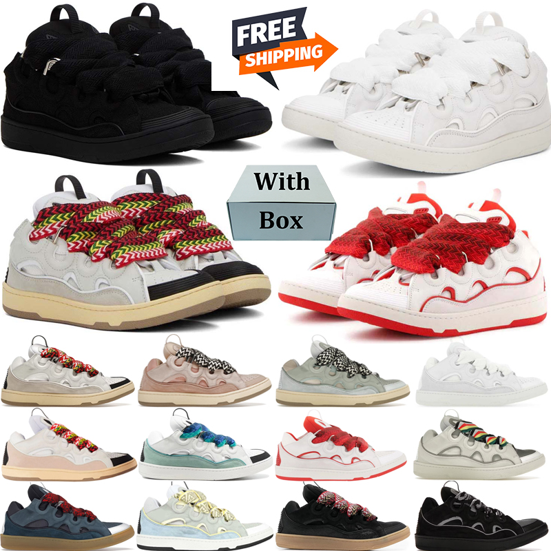 free shipping with box designer curb sneakers running shoes men women sneakers black pink mens womens sports trainers luxury shoe