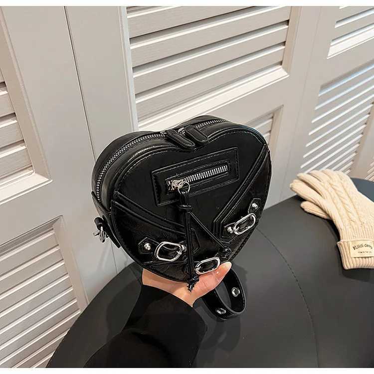 Women Small Crossbody Bag Black Color Love Shoulder Bag Fashion Purse and Handbag For Women Y250319