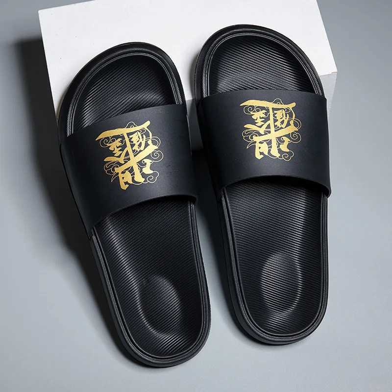 New Large Size EVA Slippers Men Summer Wear Trend Outdoor Light Bott Flip-flops Indoor Flip-flops 39-47 Y250320