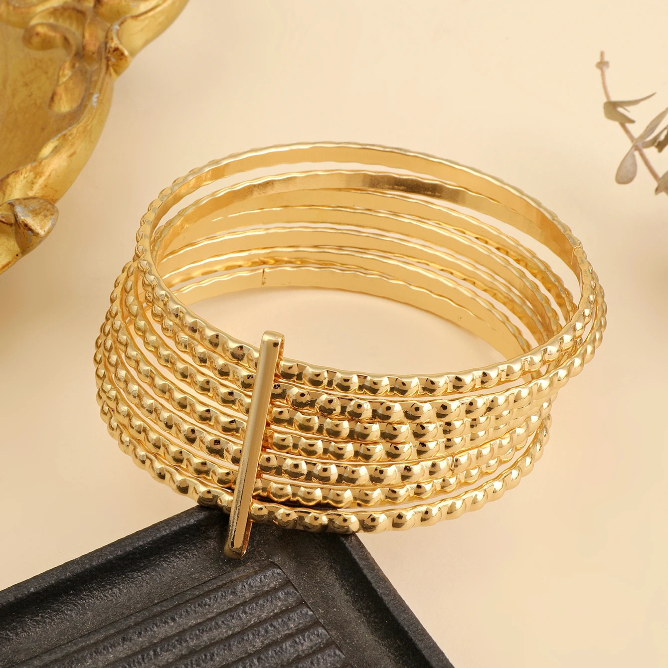 Fashion Metal Bracelet for Women With Multiple Combinations of Wrist Jewelry Bangles for Women 7Pcs/Set 250320