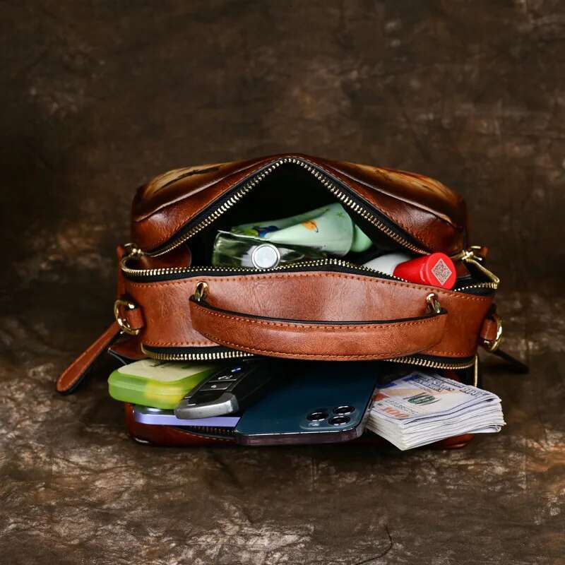 MOTAORA New 2025 Women's Shoulder Bag Small Crossbody Square Bags Colored Female Leather Handbag Vintage Ladies Handbags