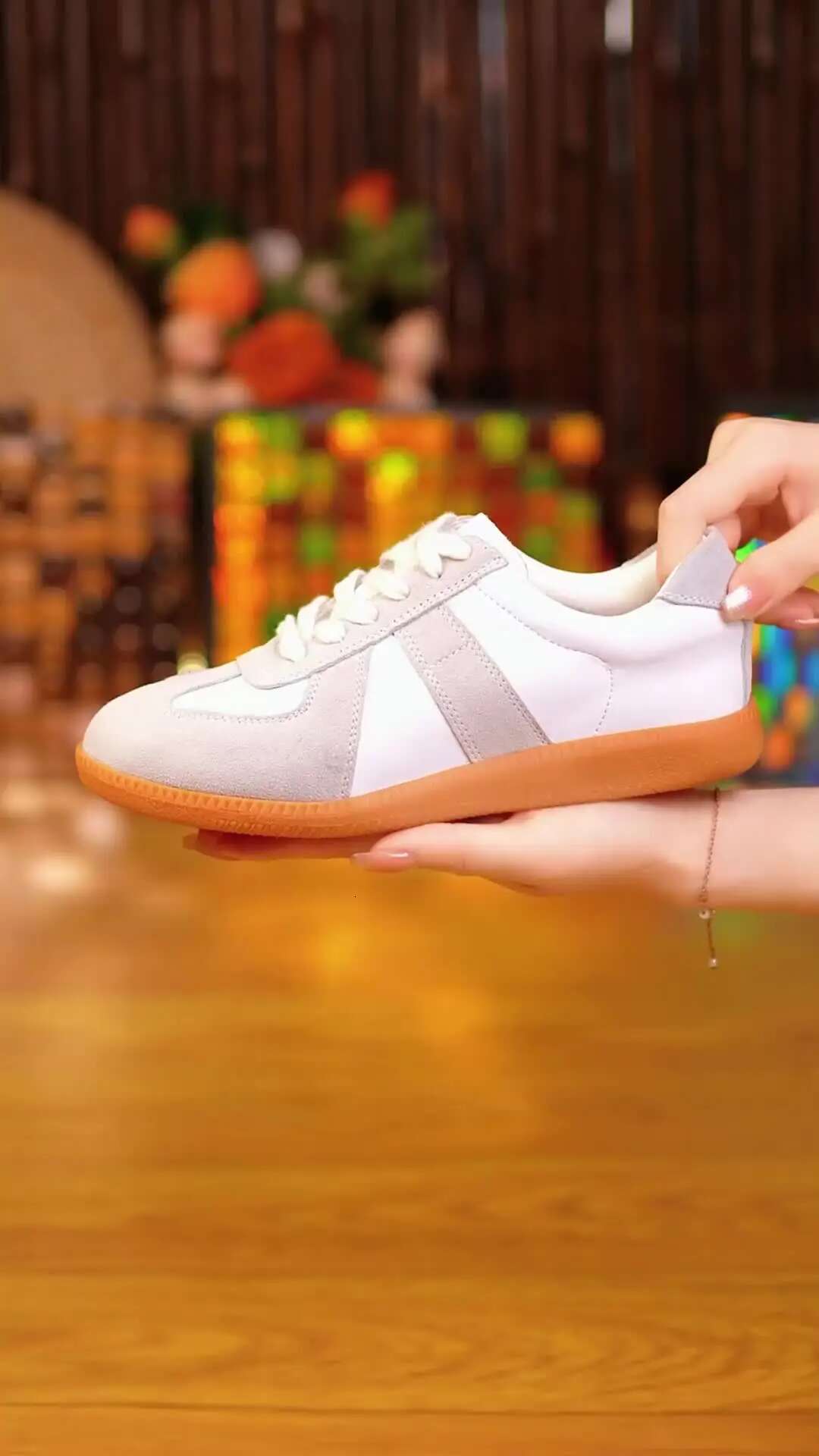 With Box Designer sneakers 2025 new Aiyuqi Women's Genuine Leather Sports Shoes