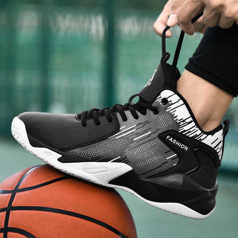 New Mens Basketball Shoes Breathable Neutral Street High Quality Sports Shoes Outdoor Coach Sports Shoes Couple Fashion Gym LaceW250320