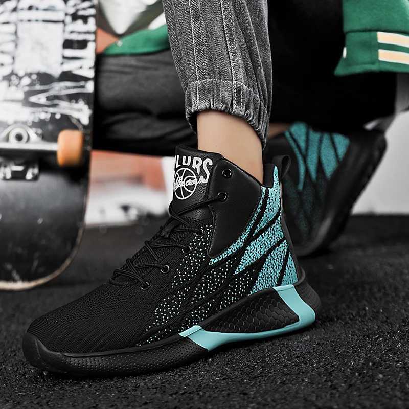 2025 mens and womens basketball shoes youth mesh breathable sports shoes comfortable and non slip sports coachW250320