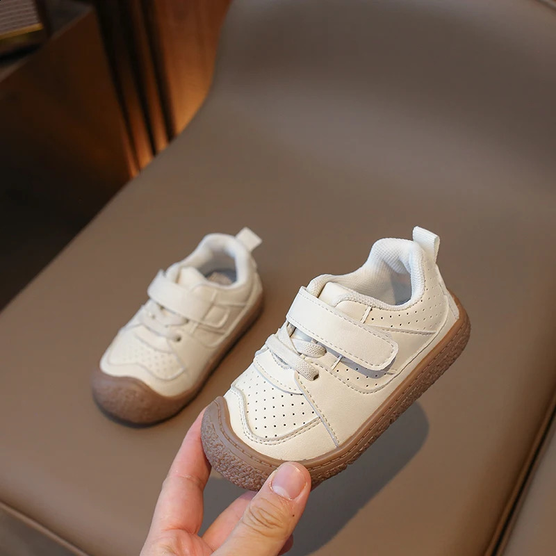 Spring Autumn Girls Boys Casual Shoes Comfortable Baby Toddler Shoes Children Soft Soled Anti Slip Infant First Walkers Shoes 250319