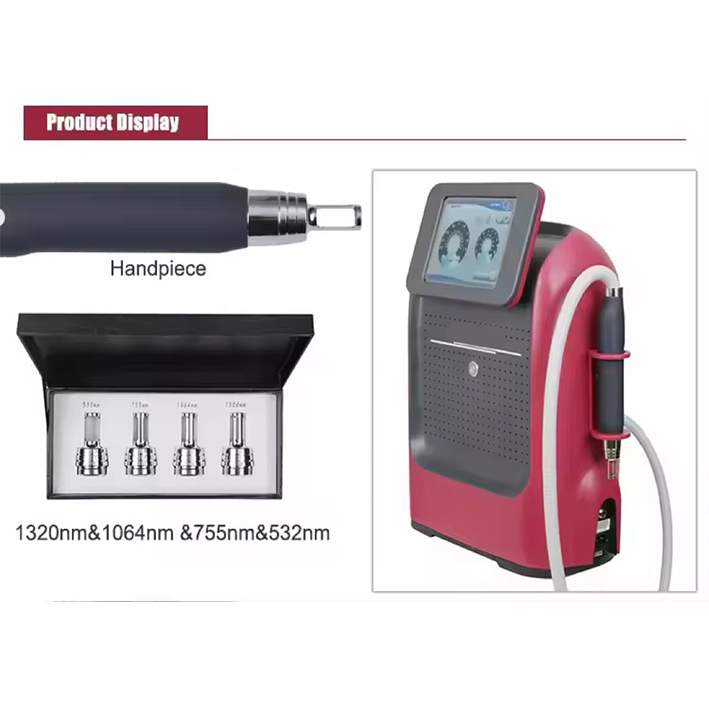 Hot Sale Q-Switch Picosecond Laser Machine For Tattoo Removal Laser 1064nm 755nm 532nm 1320nm Pigment Remove Machine