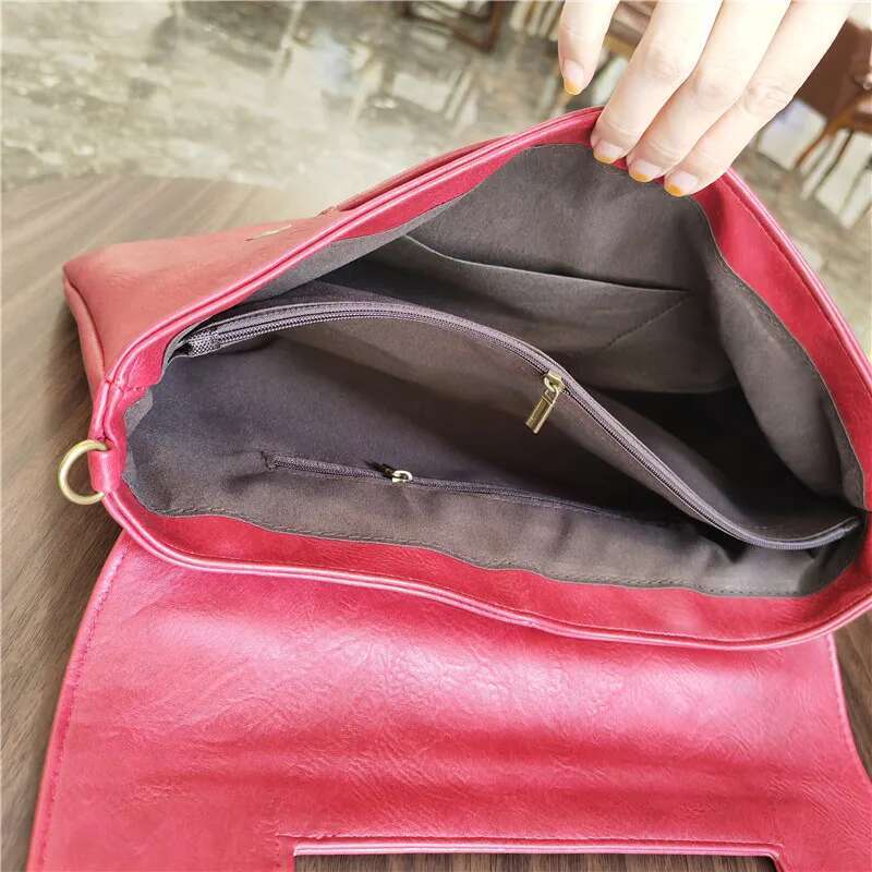 Fashion Women Envelope Clutch High Quality Crossbody Bags For Ladies Trend Handbag Messenger Bag Large Christmas Lady Clutch