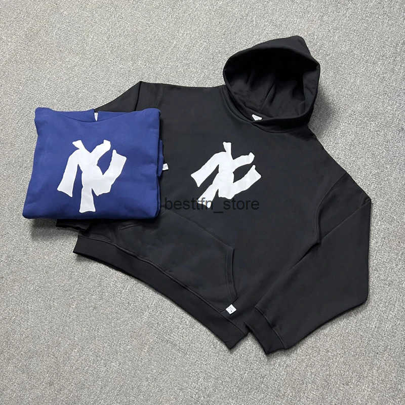 Men's Hoodies Sweatshirts Black blue AKIMBO Fce hoodie loose cotton sweater Y2K mens womens winter autumn streetwear hoodie zipper Q250320