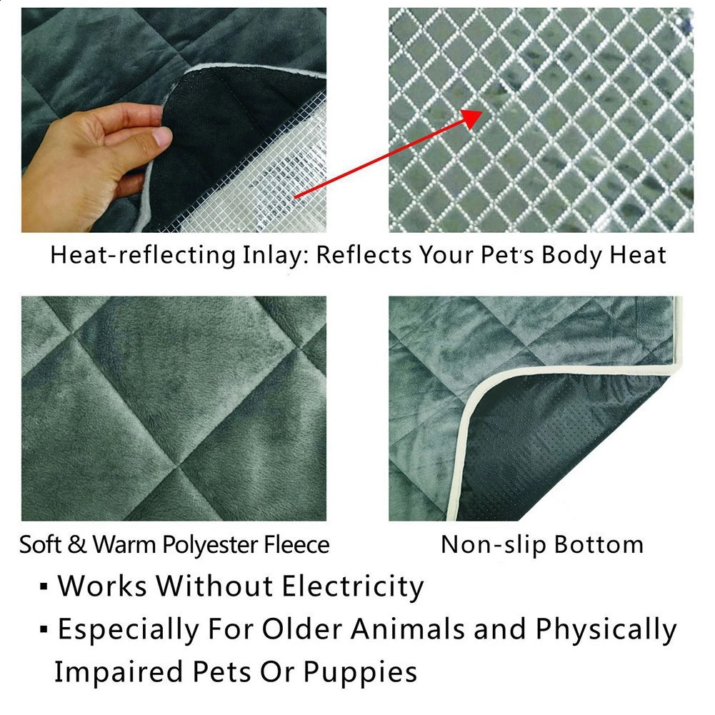 Pet winter warming supplies heating pads durable waterproof self for cats and dogs 250312