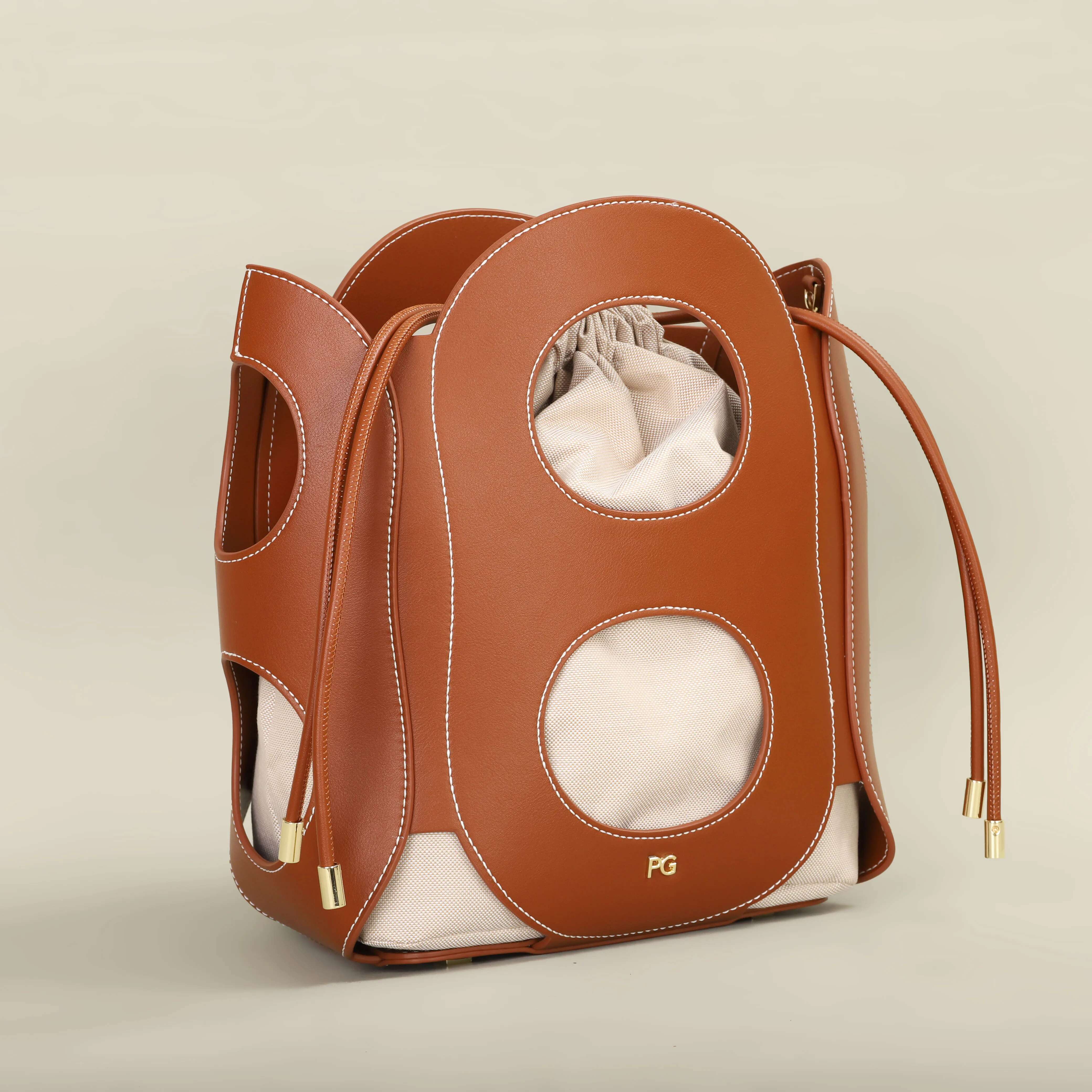 PG PATSY G Crossbody Bag New Brand Designer Simple Atmosphere Hollow Design Fashion Shoulder Bag Women's