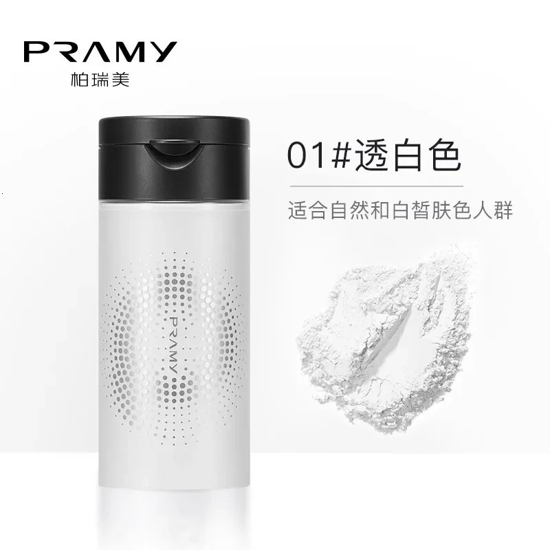 PRAMY Black Pepper Pine Powder Large Capacity 100g Korean Makeup Keep Makeup Transparent Waterproof Set Beauty Powder 250319