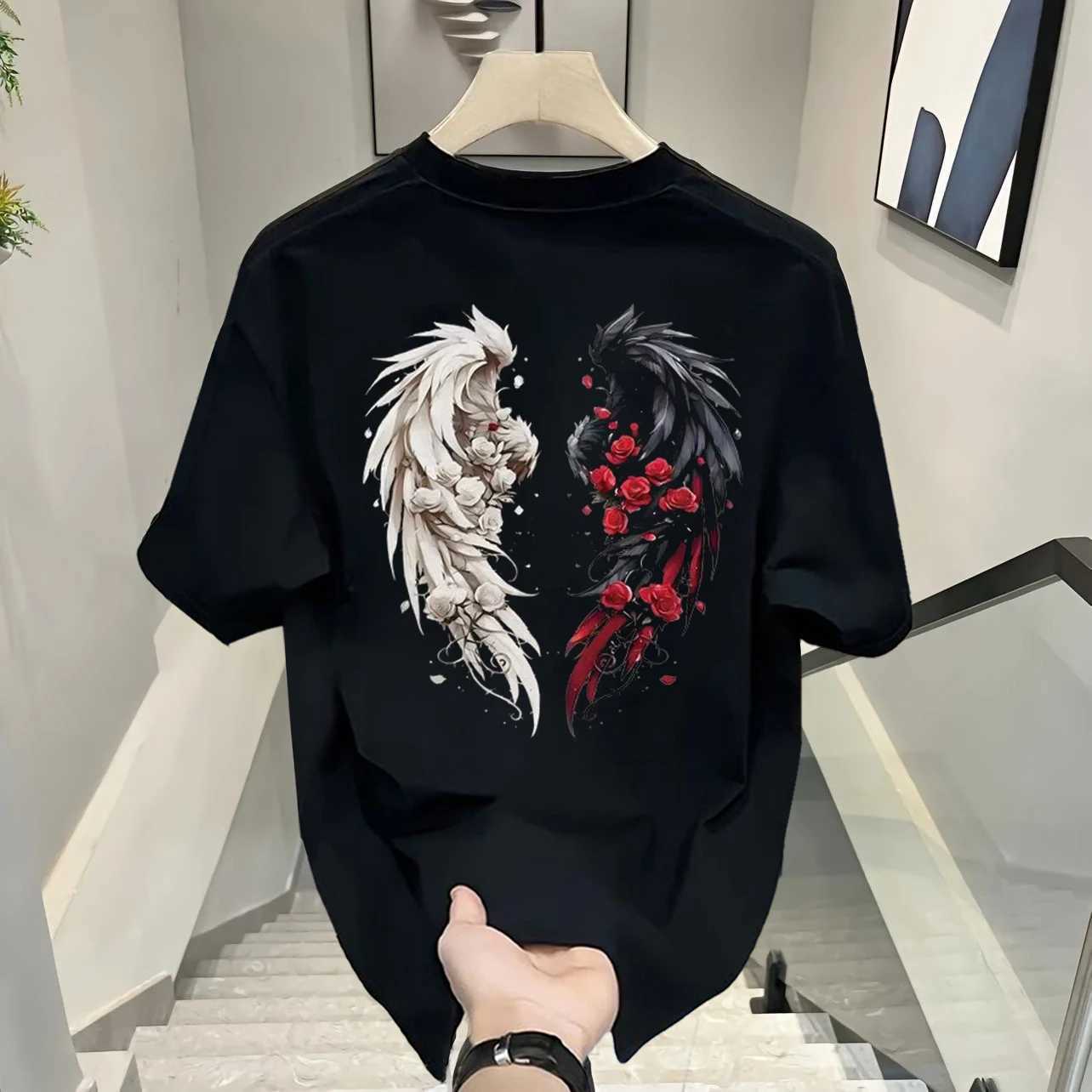 2025 Summer Friday new 100% cotton short sleeve T-shirt mens high quality fashion brand loose T-shirt topT250319