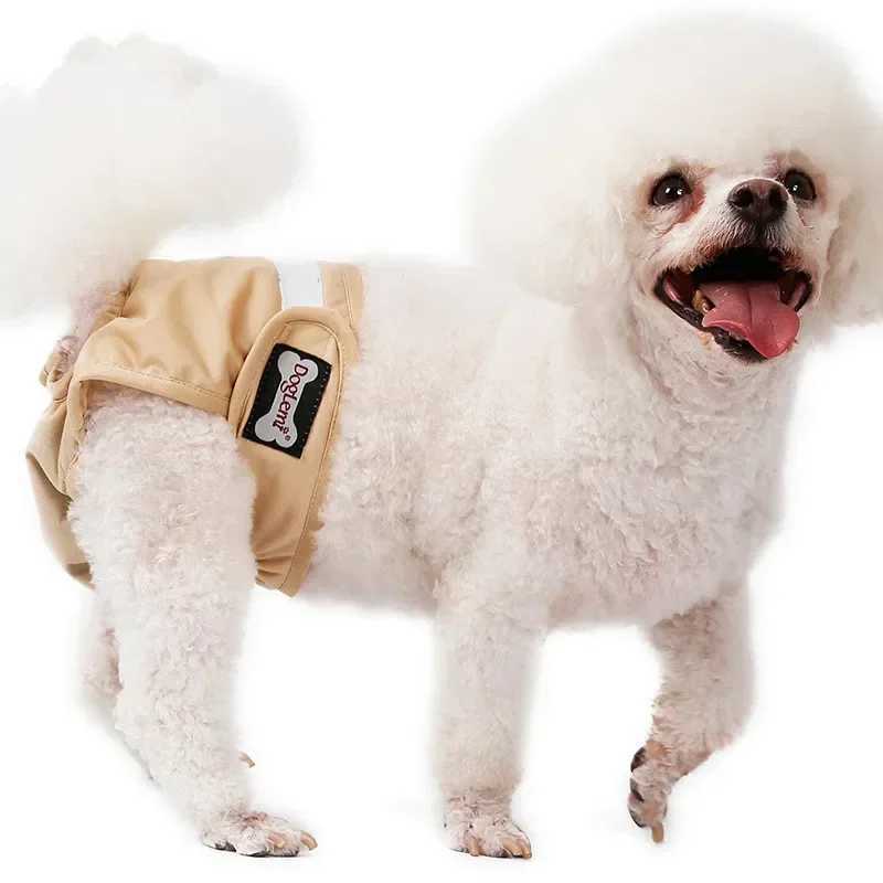Reusable female dog diapers shorts washable hygienic psychophysiological suitable for medium to large-sized dog safety pants and dog products Y250320