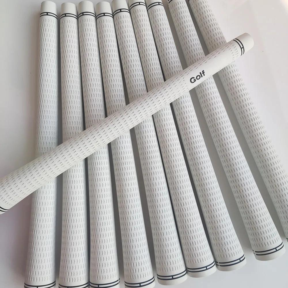 White Golf Club Grip Cross Pattern Grip Iron and Wooden Tong 10/13 Non slip/Standard Wear resistant Non slip Grip 250320
