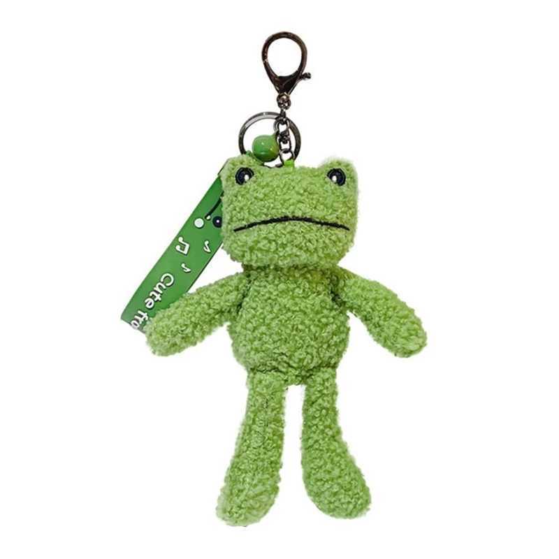Mini Cute Frog Backpack Pendant Keychain Womens Creative Cartoon Kindergarten Childrens Backpack OrnXJ250319