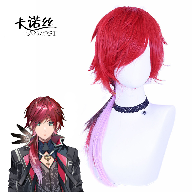 Virtual Voltaction Anchor Wind Music Play Duel Treasure Bell Marlene Time Rain Feather Robe Lulun Ilos Cos Wig