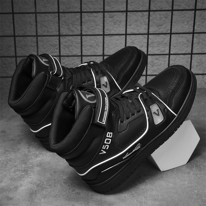 Basketball shoes Outdoor couples sports track shoes Luminous shoes High Top Doc Martens men's shoes Casual shoes