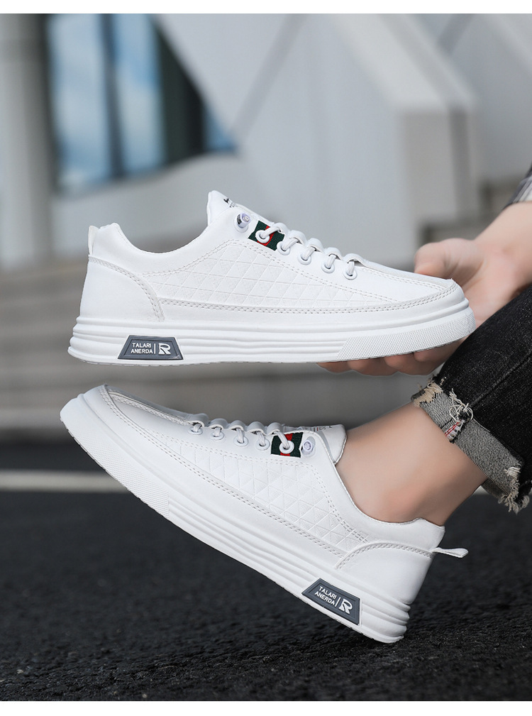 Men's shoes spring new breathable fashion shoes men's casual board shoes LACES free slip-on shoes