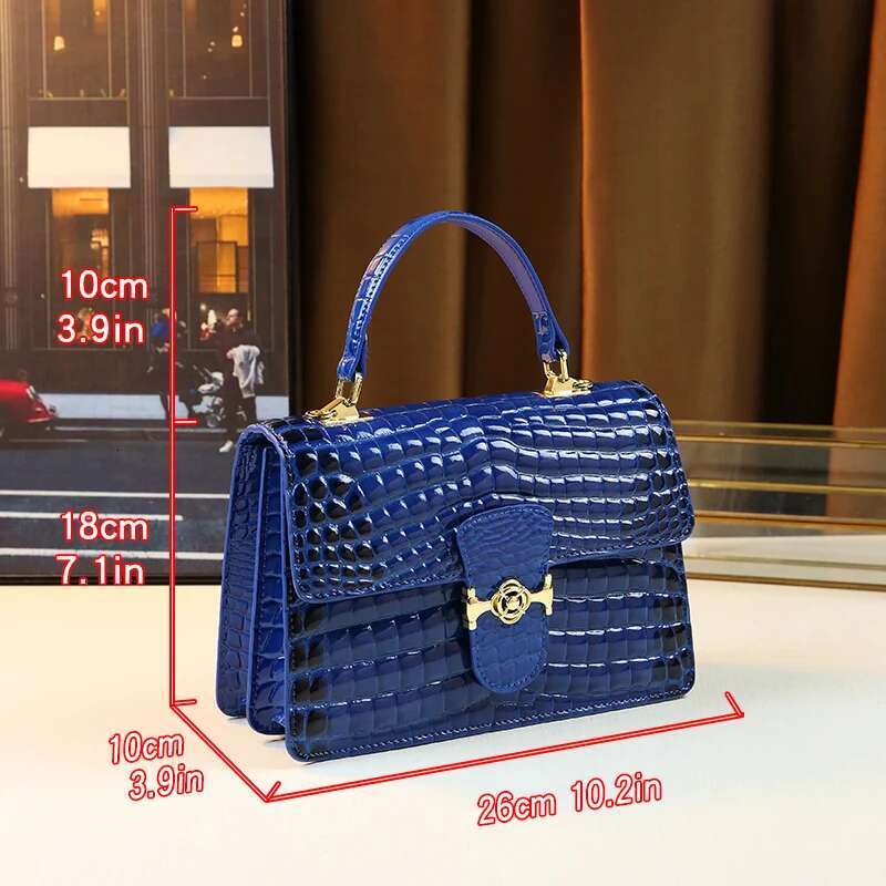 New Women's Fashionable Arch Bead Small Square Bag, Versatile Daily Handbag, Atmospheric Business Commuting Shoulder Crossbody