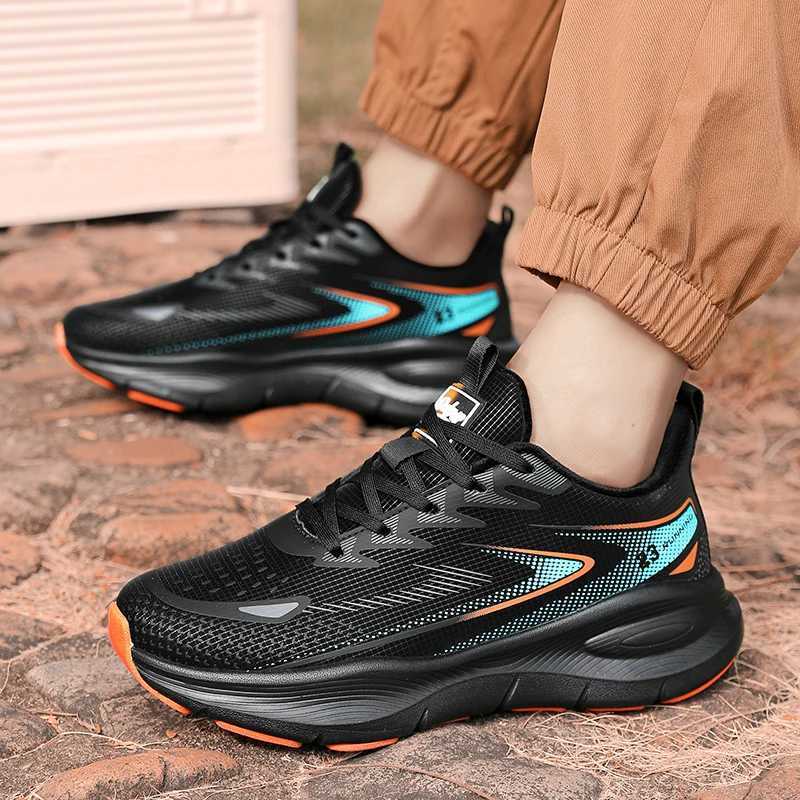 Size 39-48 Marathon Carbon Plate Mens Sports Running Shoes Breathable and Lightweight Wens Foldable Sports Shoes Y250320