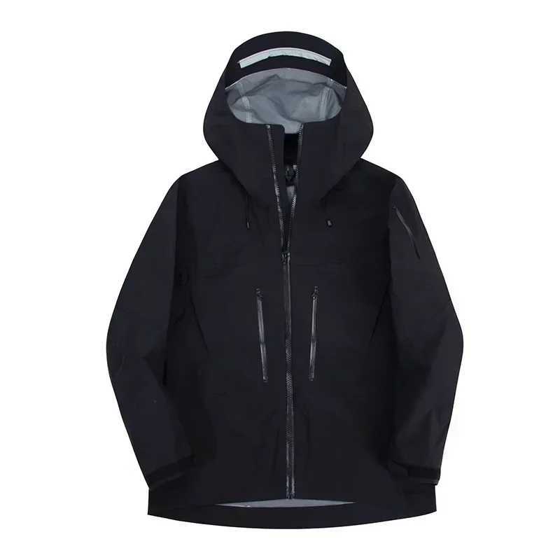 ARC Embroidery Alpha SV 7th Three Layer Outdoor Waterproof Windbreaker Hiking Jackets Mens Womens High Quality Camping Coat W250320