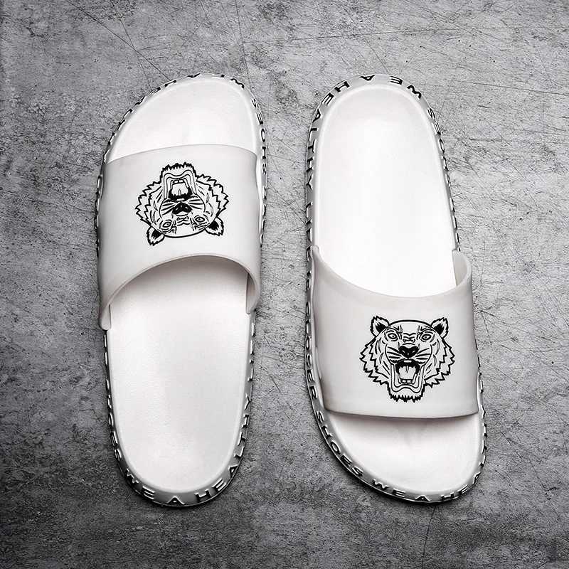 Fi mens slippers comfortable indoor He shoes N-Slip bathroom slippers outdoor lightweight beach shoes couple garden shoes Y250320